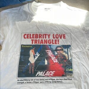 Palace White Graphic T-Shirt